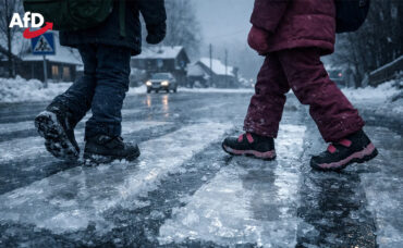 Landesweite Glatteis-Lage